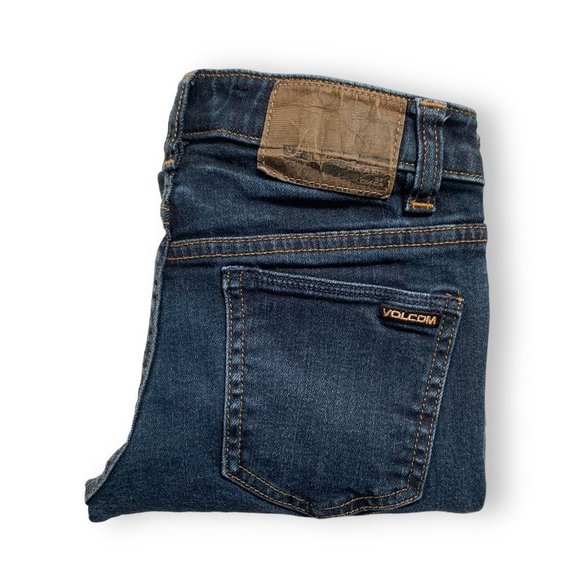 Volcom Boys Vorta Slim Straight Fit Denim Jeans - Size 25 - Picture 10 of 11